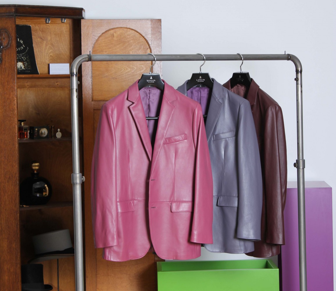 LANVIN COLLECTION レザージャケットのパーソナルオーダー – JOI'X ...